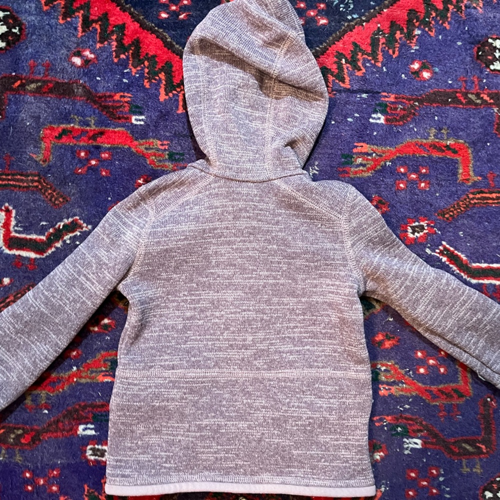 Patagonia Kids Jacket in Heathered Brown - Picture 4 of 4